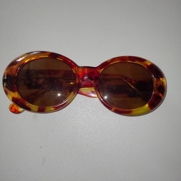Chanel Vintage 80s Tortoise Shell Sunglasses Shades Eyewear 712429 - Picture 1 of 8